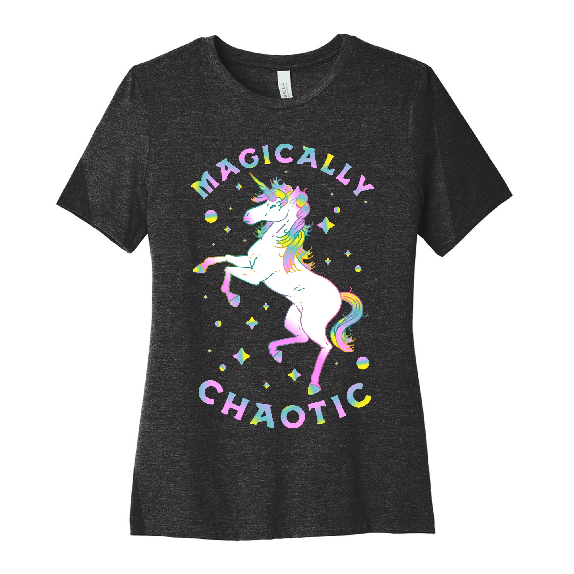 Magically Chaotic Unicorn Women's Cotton Tee